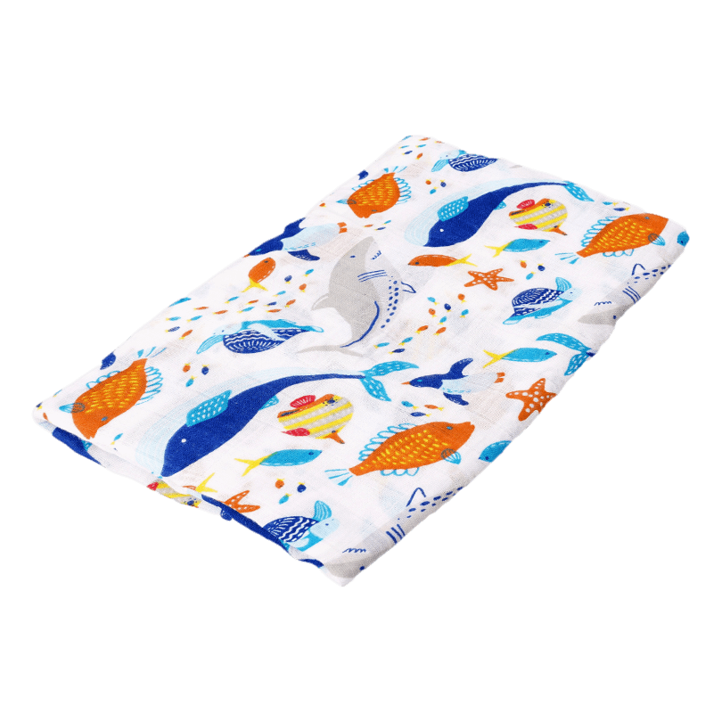 HappyBear Diapers Hydrofiele doek | Sea Animals