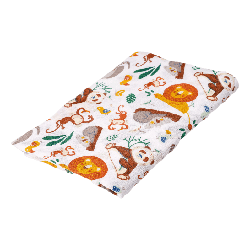 HappyBear Diapers Hydrofiele doek | Wild Animals