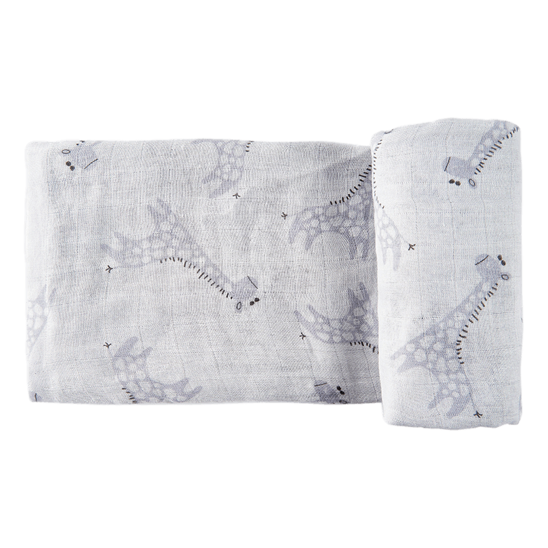 HappyBear Diapers Hydrofiele doek | Blue Giraffe
