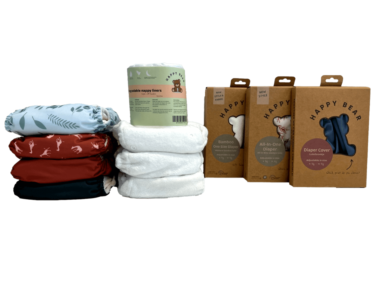 Part time Washable diaper package