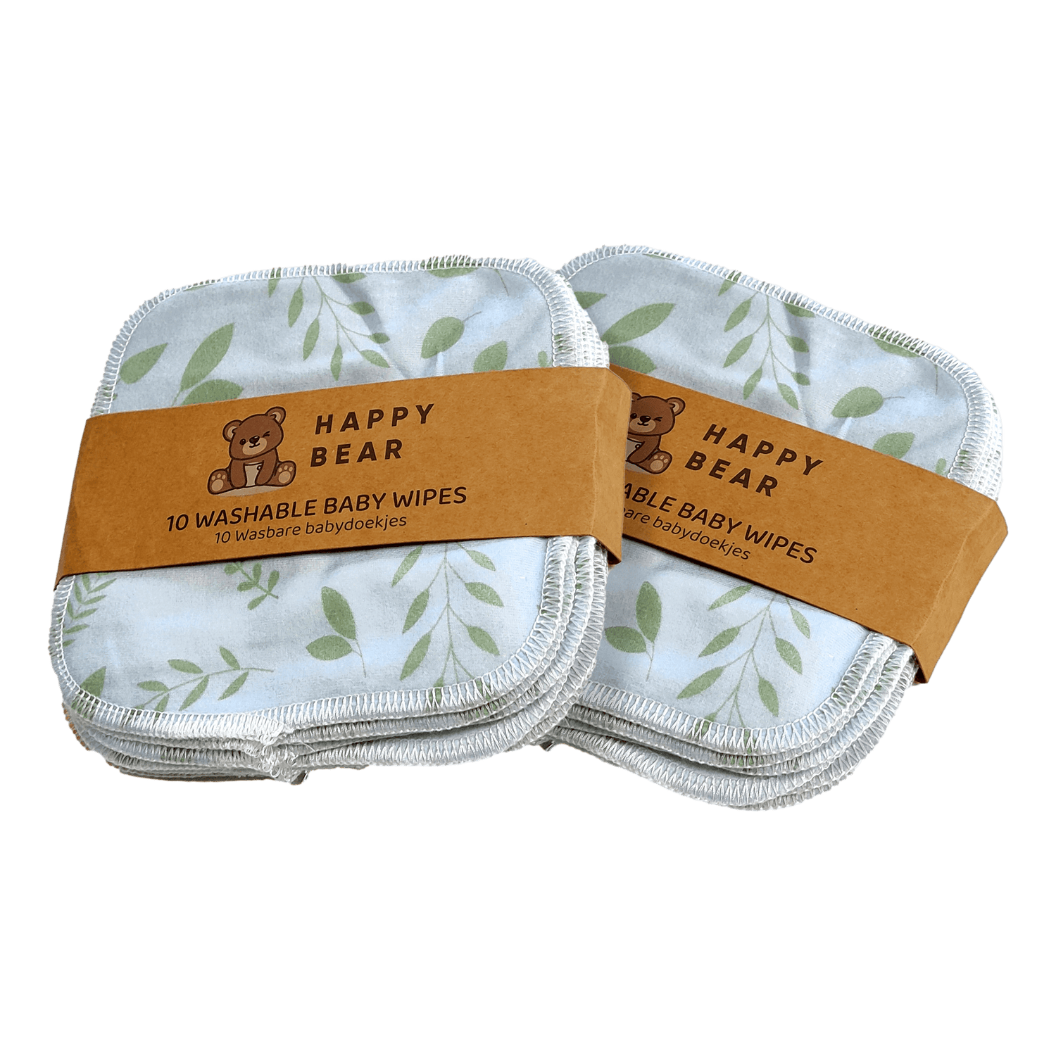 Baby wipes bamboo print - 20 pieces
