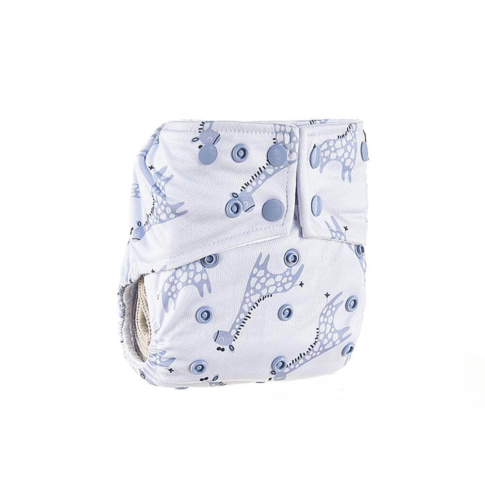 HappyBear Diapers Pocketluier | Blue Giraffe