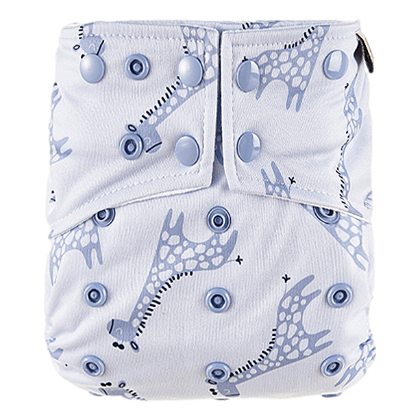 HappyBear Diapers Pocketluier | Blue Giraffe
